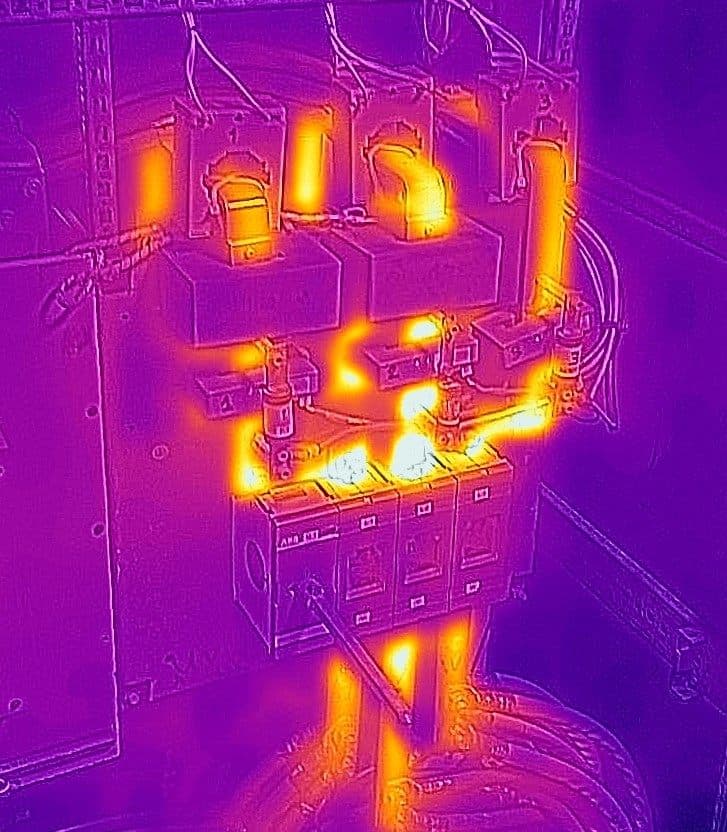 Thermographic inspections for class surveys